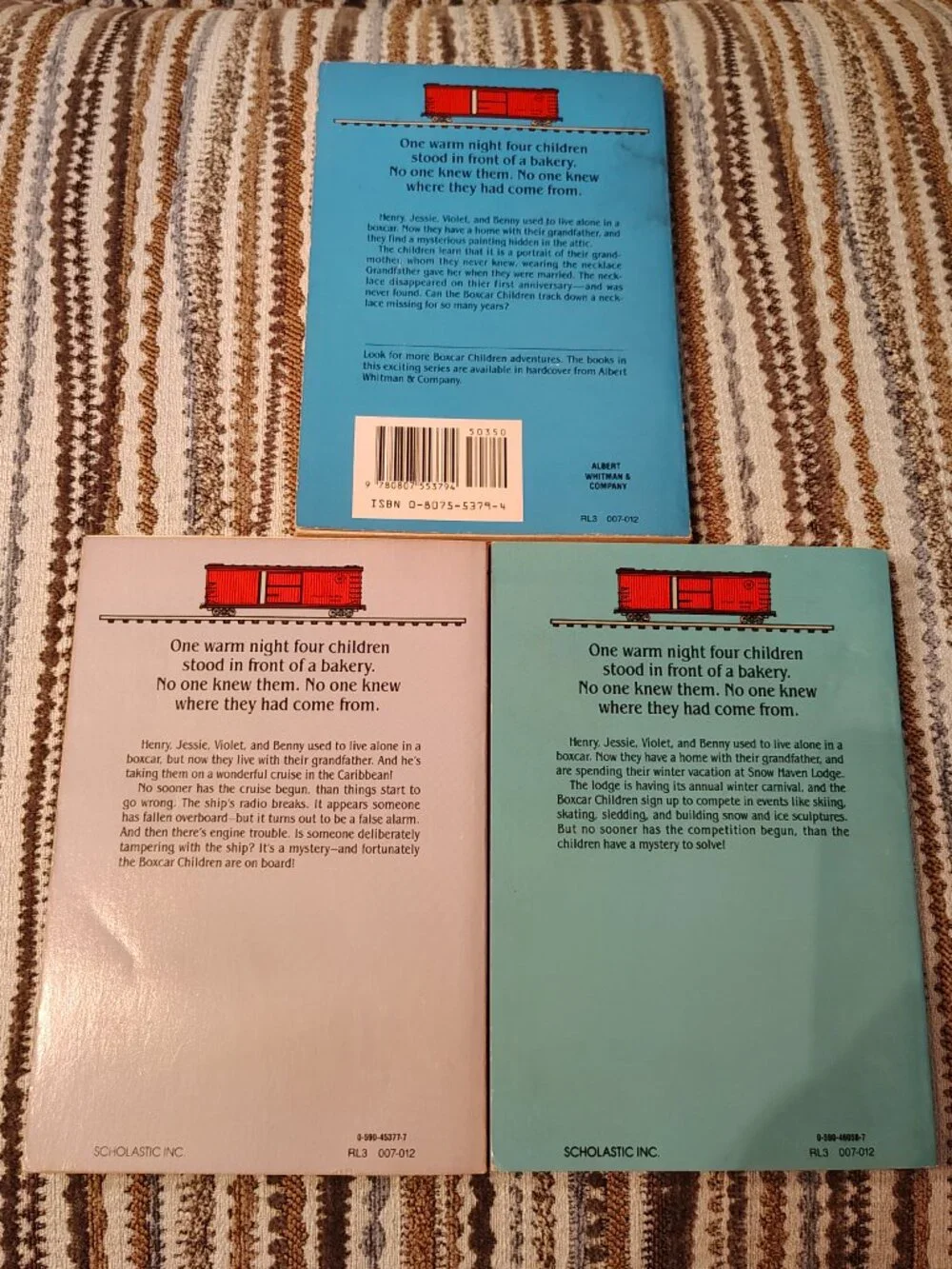 Lot of 9 Boxcar Children Mystery Chapter Books 16 17 22 24 29 32 33 35 38 Warner
